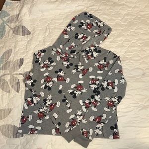 Women Disney  crop top hoodie